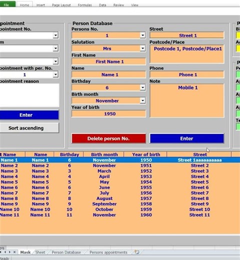 The column width in the list box regulates itself Appointment calendar with pictures in Excel VBA