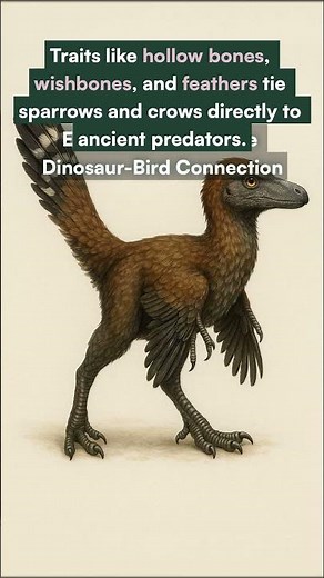 EcoShorts Paleo The Dinosaur Bird Connection