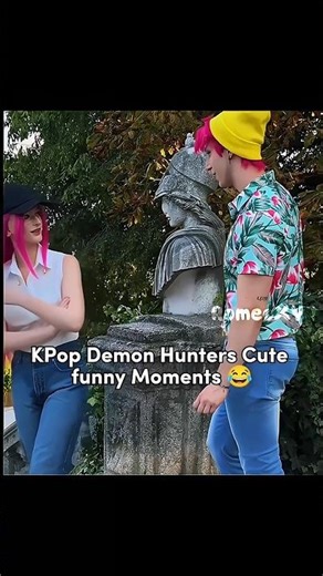 KPop Demon Hunters Cute moments 🤣 pt8 #kpdh #kpopdemonhunters #cosplay #rumi #jinu