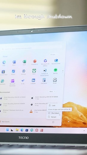 Mani Sandhu | Tech | Agar aap bhi apne Laptop ko start menu m jaake shutdown krte ho.💻 ➡️Use this shortcut to instantly shutdown your laptop. 🔹 shutdown /s /t... | Instagram