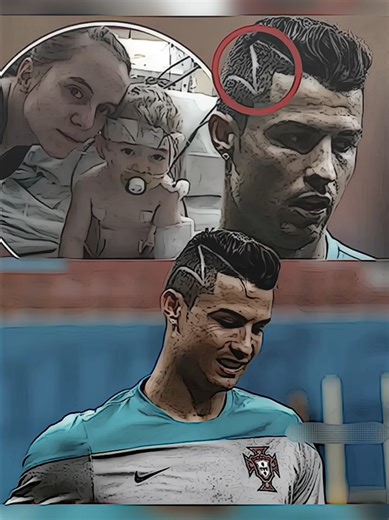 Ronaldo's Zig-Zag Haircut: A Heartfelt Tribute