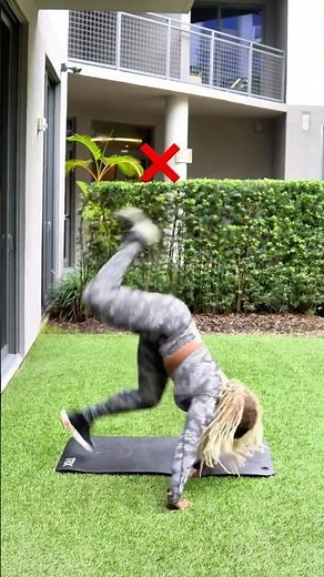 I Should’ve NEVER Tried This Handstand… Bodysuit Fail 😂 | Funny Gym Fail Shorts