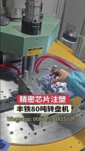 High-Speed Vertical Injection Molding for Metal Insert Components #precision #plastic