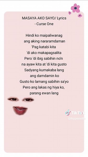Masaya Ako Sayo - Curse One: Lyrics & Karaoke