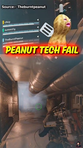 Theburntpeanut TECH fails against Summit1G.#shorts