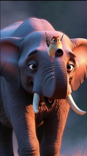 An old elephant’s final walk through memories of his lost herd.