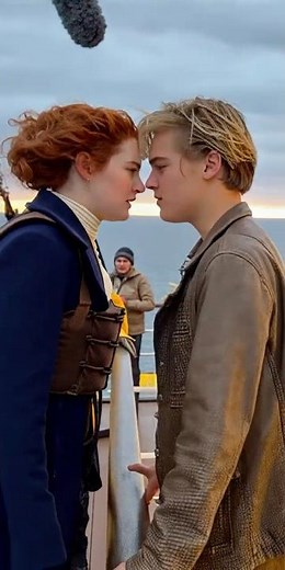 “🎥🌊 Titanic BTS – The Real Story Behind ‘You Jump, I Jump’!” #titanic #filmset #movie #classic