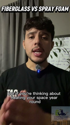 Spray foam vs Fiberglass, choose isn’t wrong can make your building uncomfortable #metalbuildings