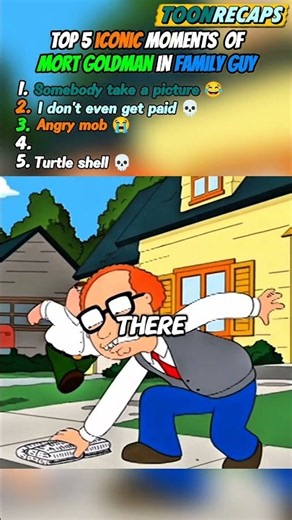 Top 5 Iconic moments of Mort Goldman in Family Guy