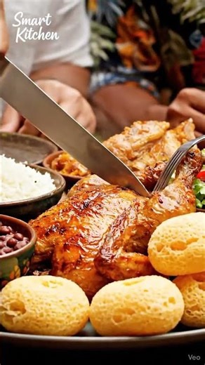 Brazilian Terrace Chicken Plate with Rice & Beans | Home-Style Recipe | Smart Kitchen