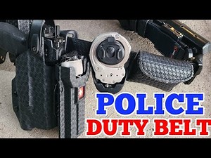 Police Duty Belt in 2023