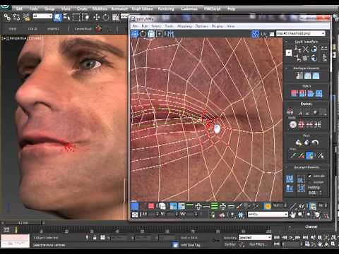 How to Texture a Head Model in 3ds Max by Mike Bauer