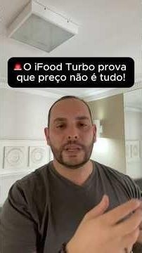 🚨iFood Turbo proves price isn't everything! Learn more about this service