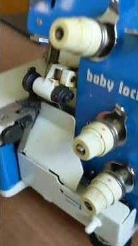 Firing up a Baby Lock EF-405 after changing the terminal box