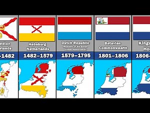Evolution of The Dutch Flag and Territory