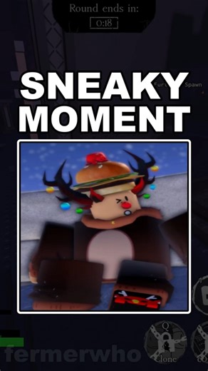 😶‍🌫️ SNEAKY MOMENT on 007N7 in FORSAKEN! | #forsaken #roblox