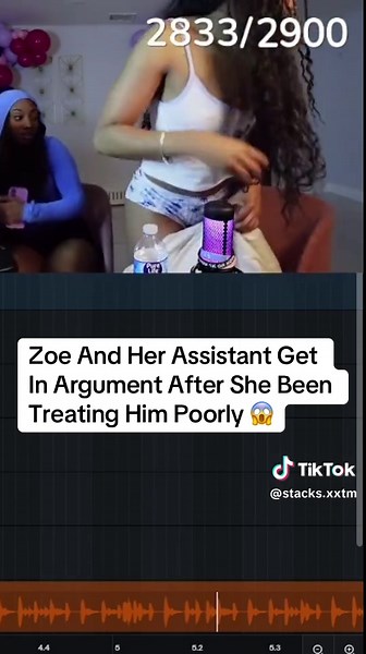 Zoe Spencer and Assistant Argument Over Poor Treatment