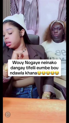 Wouy Nogaye neinako dangay tifelii eumbe bou ndawla khana😂😂😂😂😂#mamendiayesavon #diodioglowskin #mamycobra🐍 #mamanvulguaire #nogayekara