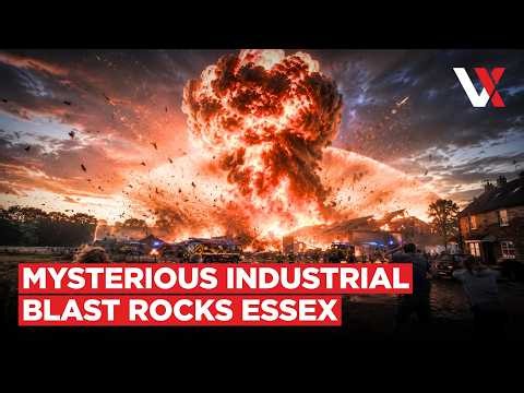 Huge Explosion Rocks Essex Farm | Blast Shakes Homes 15 Miles Away Across County | VERTEX