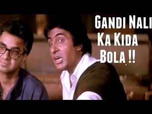 Best Scenes - Hum - Amitabh - Rajinikanth - Govinda