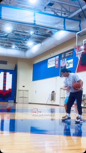Teaching my boy how to properly fadeaway from in the post. How to initiate the contact/bump, then create more separation with the “gather” step that makes the fadeaway the fadeaway. Follow for more! #chiefsnation #viralreels #basketball #basketballhighlights #rezhoops #ballislife #chiefskingdom #sladehoops #bball #basketballtraining #basketballedits #basketballiq #hoopknowledge #highiq #fundamentalhoops #fundamentalbasketball #fundamentals #postwork | Sladehoops Training