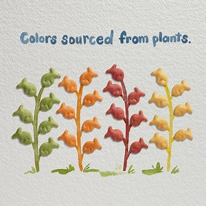 11 reactions | Goldfish Colors—the colors come from plants, the smiles come naturally. Learn more about the colors sourced from plants at www.goldfishcolors.com. | Goldfish | Facebook