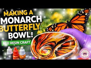 Let's Make a Bowl Inspired by the Monarch Butterfly!