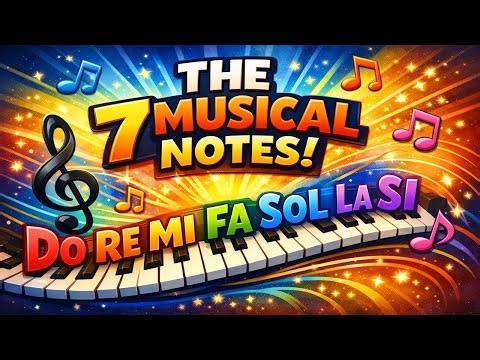 Lesson 1: The 7 notes of Music