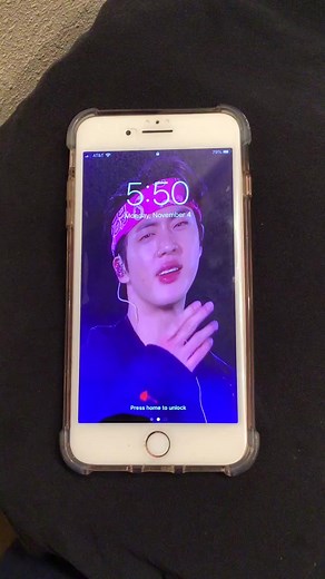 Did something to my lock screen 💜 #bts #btsarmy #kimseokjin #seokjinworldwidehandsome