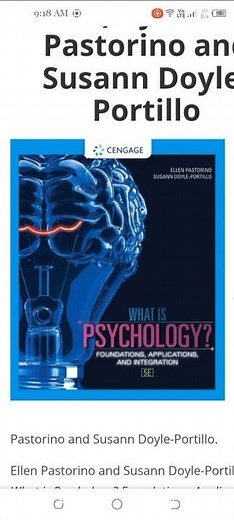 What is Psychology? Foundations, Applications, and Integration 5th Edition Free PDF Download