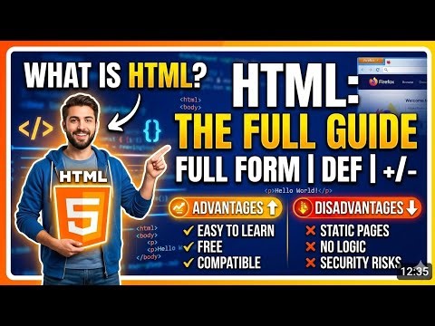 What is html | explained in a brief and easy way #html #development #briefdefination
