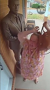 Living Statue Scare Prank 🎭😱 (Caught on Ring Camera)