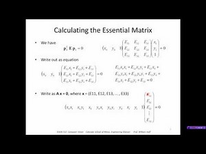 EGGN 512 - Lecture 24-1 Structure from Motion
