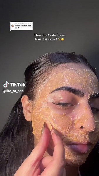Ancient Arab DIY Facial Hair Removal and Peach Fuzz | Skincare Tips