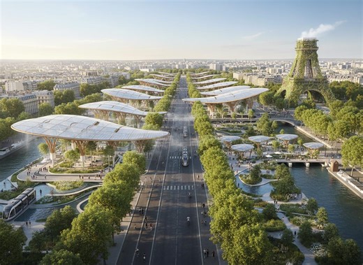 Paris en 2050 (5/10) : la capitale se prépare à des étés extrêmes, voici ce qui va changer