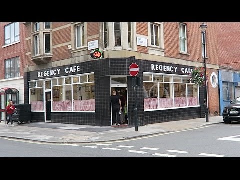 Regency Cafe Full English Breakfast at London's Best Greasy Spoon | Authentic Historic Experience