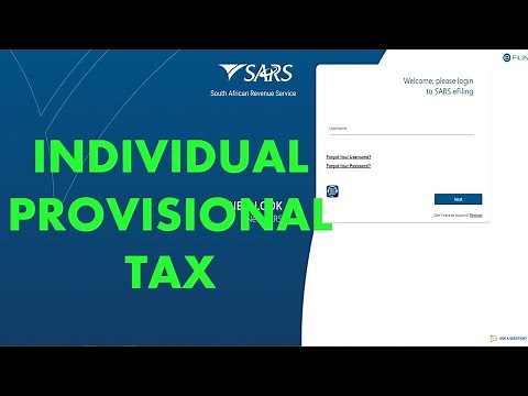 How to file your provisional tax return as an individual (SARS 2023 Efiling Guide)