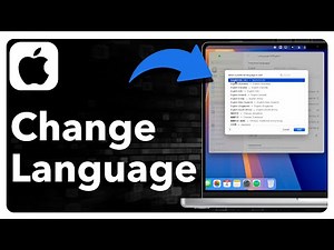 How To Change Language On Mac