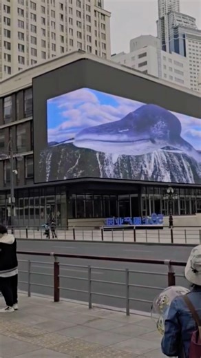 Amazing 3D Led Billboard 😱 #shorts #3d