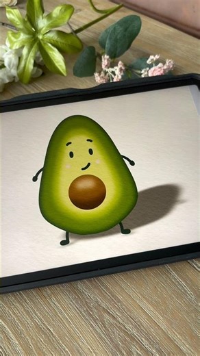 Turn up the sound🥑Drawing is always better using @Paperlike screen protectors!!🤤#paperlikepartner