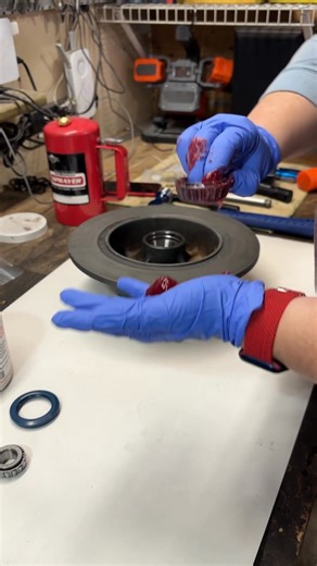 A little front wheel/hub assembly, so we can get those front tires spinning again! | Annie's VW