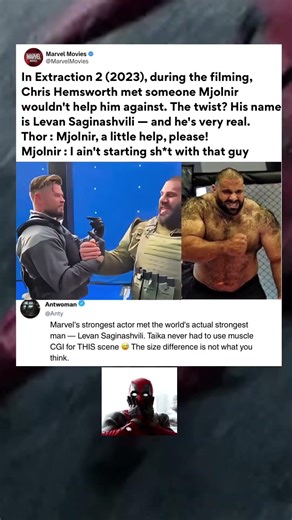 In Extraction 2 (2023), during the filming, Thor Caught OFF GUARD & It Wasn’t CGI | Levan BTS Secret