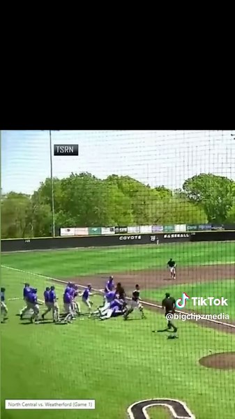 Pitcher Tackles Batter After Home Run in Baseball Game