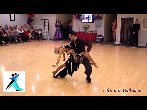 Bolero Show Dance at Ultimate Ballroom Dance Studio in Memphis