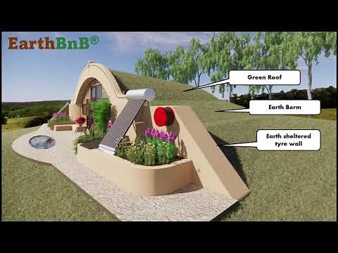 Tiny EarthBnB Earthship