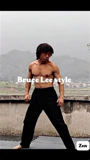 Bruce Lee style #kungfu