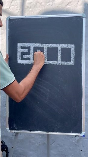 Easy 2020 number drawing ||🙏👌 #numberart #drawing #art #shortviral