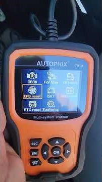 New Scan Tool from Autophix! EPB Reset, Battery Registration, OBD2, I/M (Emissions) - AUTOPHIX 7910