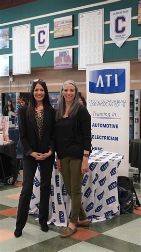 Big thanks to Coronado High School for having us at their career day! 🎉 It was a privilege for ATI and LVC to engage with the students and provide detailed information about our educational programs. Taking a big leap of faith into your future can be daunting, but we’re here to support you every step of the way. We hope to see you at our schools! 🚀📚 #CareerFair | Advanced Training Institute