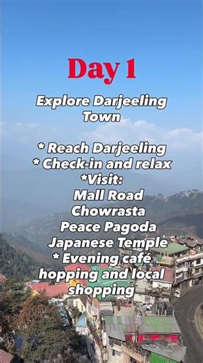 3days 4 nights Darjeeling Trip Guide